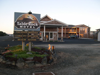 Our motel.