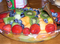 Mmmm... fruit!