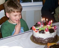 Another birthday cake for Tommy!
