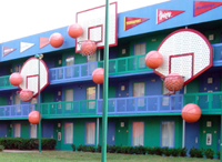 The basketball building.