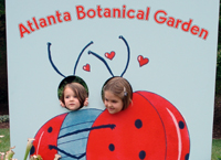 The Children's Garden at Atlanta's Botanical Garden.