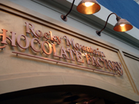 The Chocolate Factory at the mall.