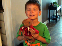 Nicholas and ET!