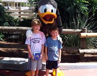 Tommy, Donald and Nicholas.