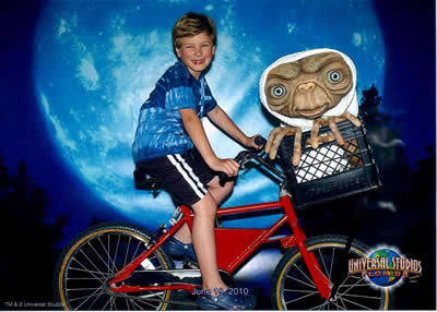 Tommy and ET!