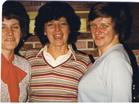 Kathy, Rosie and Roberta