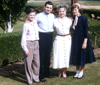 Billy, Johnny, his mom and Rosemary