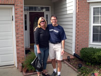 Off to the rest of their busy post-honeymoon weekend.