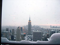 Rainbow Room with a view.