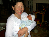 Nicholas is a good little peanut...