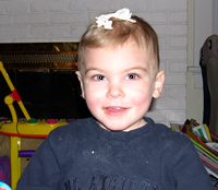 What a great Play Doh hat for my twenty-three month birthday!