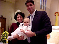 After he's christened...