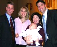 Godparents - Mark and Robin