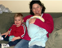 Three of us on Valentine's Day!